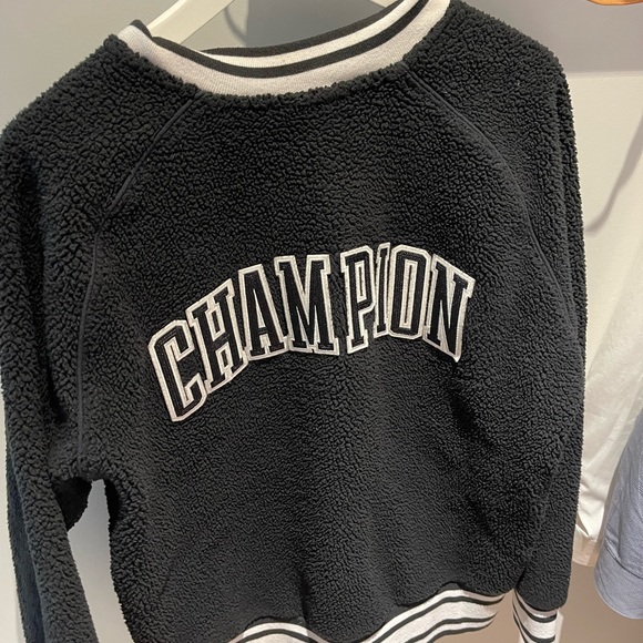 Black and white Champion Jacket - Picture 2 of 2